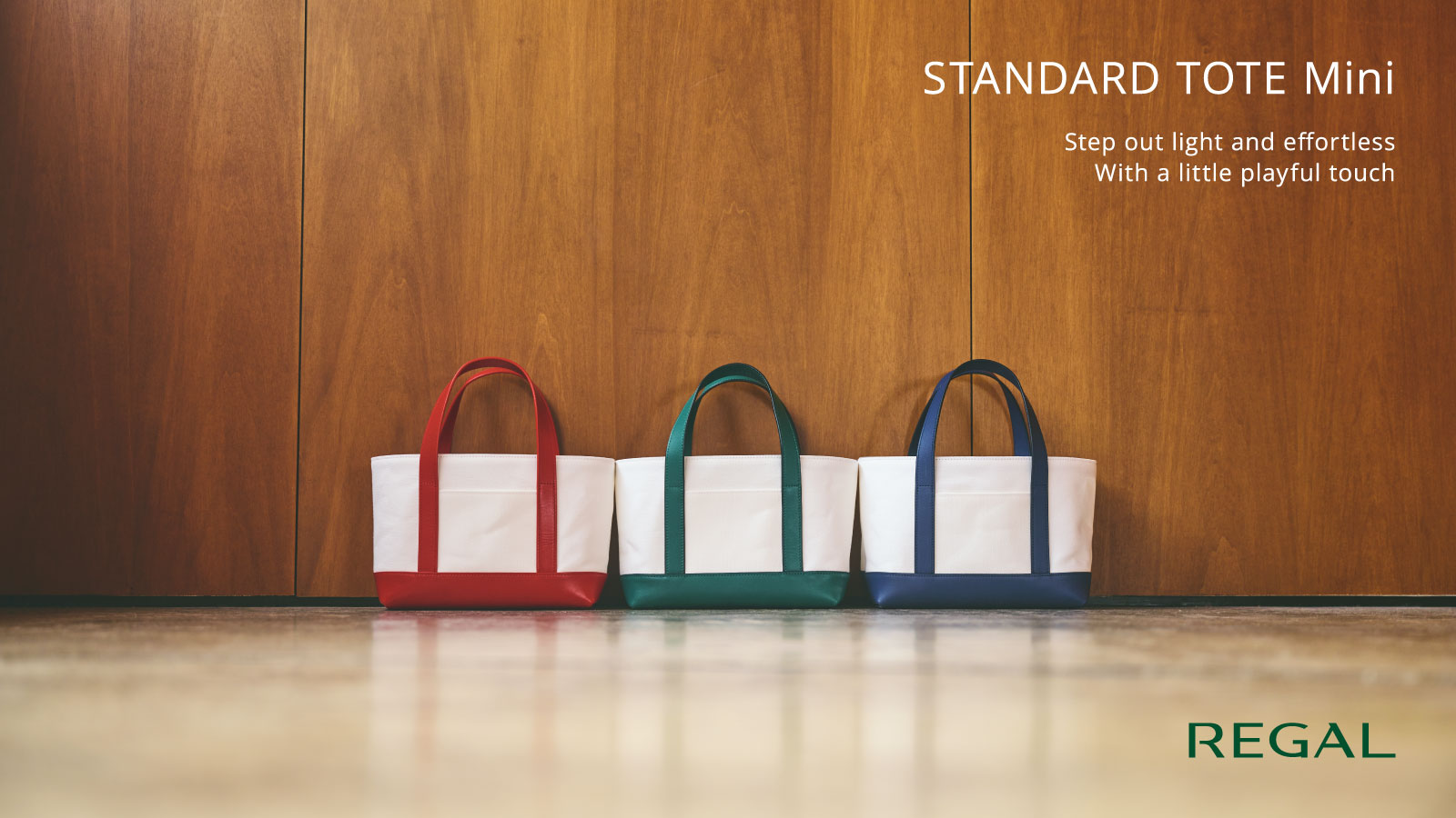 STANDARD TOTE Mini -身軽なお出かけに、小さな遊び心を。
