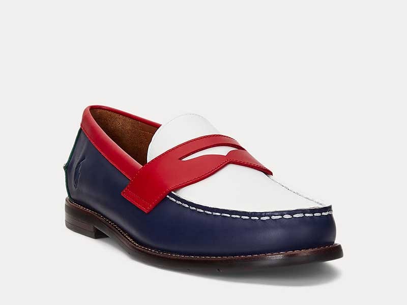 Alston レザー ペニー ローファー