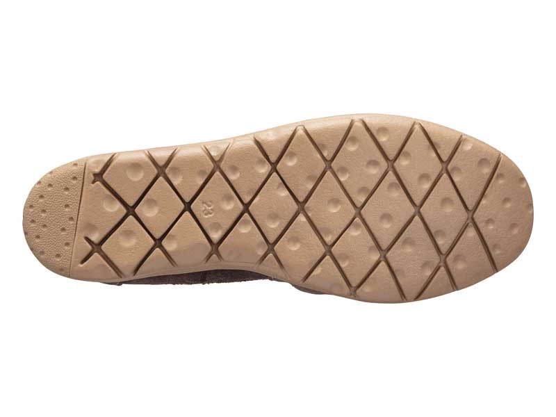 【REDWOOD RIVER×MINNETONKA(R)】 ファー付きモカシン