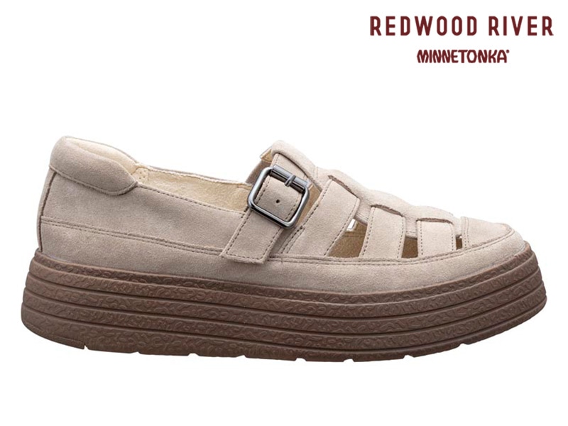 【REDWOOD RIVER×MINNETONKA(R)】 グルカタイプシューズ