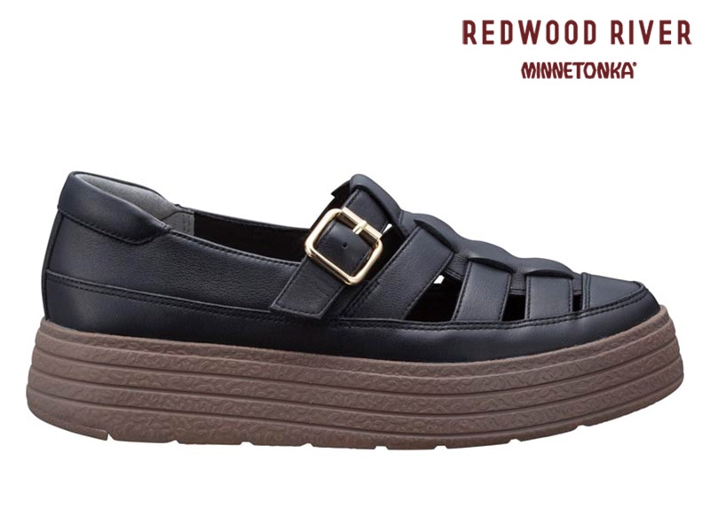 【REDWOOD RIVER×MINNETONKA(R)】 グルカタイプシューズ