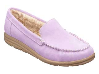 【REDWOOD RIVER×MINNETONKA(R)】 ファー付きモカシン